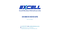 Desktop Screenshot of excellbombas.com.br